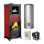 La Nordica Termorossella Plus Forno DSA 16 0 Liberty Bordeaux Set + Hygienespeicher SHS 750 + SWT