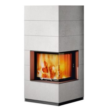 Spartherm wasserführender Kaminbausatz SIM 1/3 Varia 2R 55h-4S H2O Feinbeton